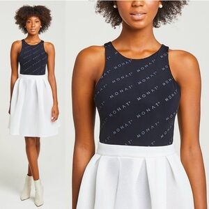 NWT Monat Logo Bodysuit